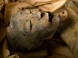 The mummy of Tutankhamun