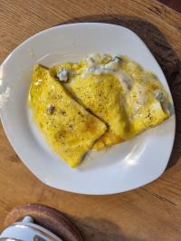 Omelette Incidentata al Gorgonzola #Egg Fast