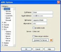 Ecco a voi una piccola guida x configurare il vostro mIRC ...
