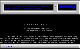 Introduction to Adrenalin - Issue #1