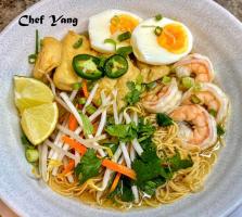 Curry Shrimp Noodle Soup