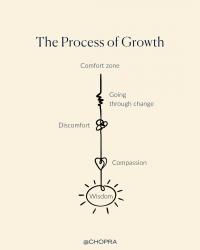 The process of growth