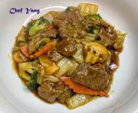 Beef with Vegetables 蔬菜炒牛肉