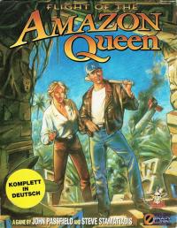Flight of the Amazon Queen (MS-DOS) Front Cover
