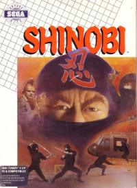 Shinobi front cover PC MS-DOS