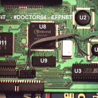 Nintendo 64: Doctor V64 Main Board Picture with IC description