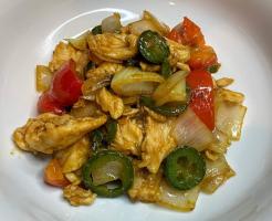 Spicy Chicken with Jalapeño Pepper
