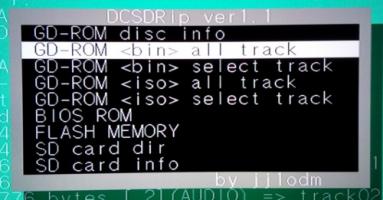 How to backup the entire content of a dreamcast gd-rom