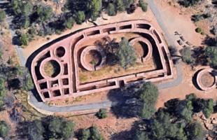 Ancient Pueblos did not have writing but knew the 'golden geometry'!