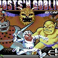 Commodore 64 Ghost`n Goblins by Chris Butler