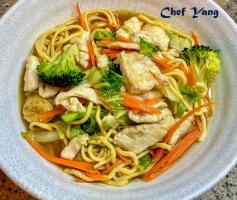 Chicken Noodle Soup (Asian Style)