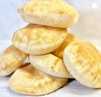 😋🌿⭐️Homemade Pita bread ( Khobez )⭐️🌿💕
