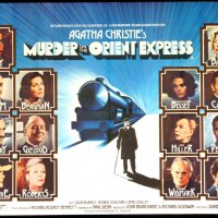 Murder on the Orient Express (1974): Original British quad format film poster.