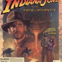 Indiana Jones and the Fate of Atlantis - cd-rom MS-DOS front cover