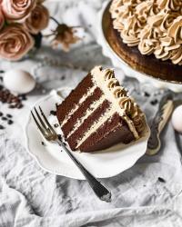 Mocha Cake dessert 🍰☕