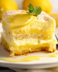 Lemon Tiramisu dessert  🍋🍰
