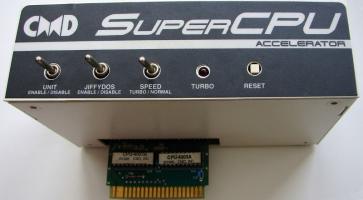 The SuperCPU from CMD: 20 MHz accelerator for the Commodore 64