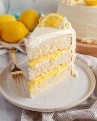 Lemon Velvet Cake Recipe  🍋🍰