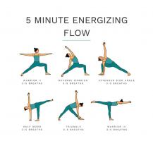 5 minutes energizing flow