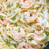 Creamy Shrimp Pasta Recipe (with VIDEO)