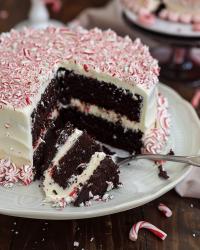 Chocolate Peppermint Dream Cake 🍭🍫