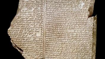 The clay tablet and the deluge