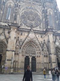 The St. Vitus Cathedral in Prague