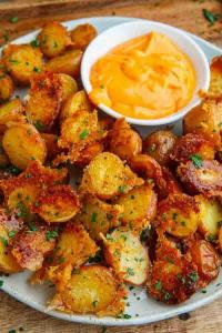 Crispy Parmesan Roasted Potatoes Recipe 🥰🥰