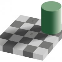 Checker shadow illusion
