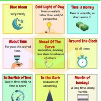Idioms about time 