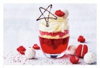 Christmas dessert: Cheat's mini berry jelly trifle