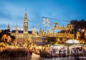 Christmas Market in  Vienna 🎅🏻🎅🏻🎅🏻