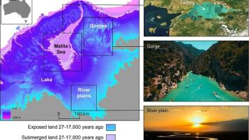 The data from mapping the seabed revealed not only the archipelagos but also lakes, rivers and even 