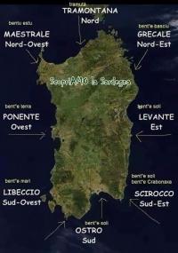 I venti in Sardegna