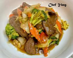 Sautéed Beef with Vegetables