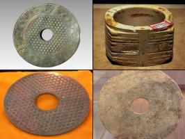 The mysterious origin of the “Bi Discs” of Jade and the “Dopra Stones”