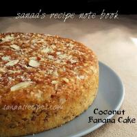 COCONUT BANANA CAKE