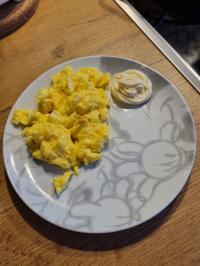 Uova strapazzate con Maionese #EggFast