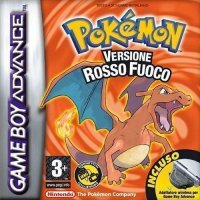 Pokemon rosso fuoco GameBoyAdvance front cover italian