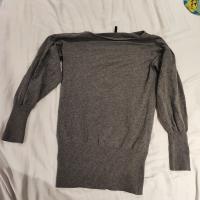 Long Grey cotton Jumper Small Size