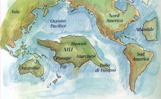 The lost continent of Mu