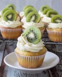 Kiwi Cupcakes 🥝🧁
