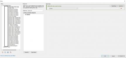 Revit filters: callouts settings
