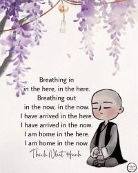 Breath in and out