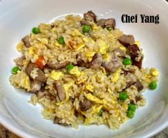 Char Siu Fried Rice (叉燒炒飯)