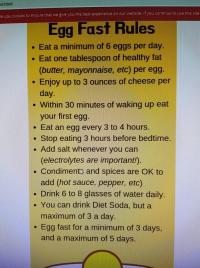 Egg Fast