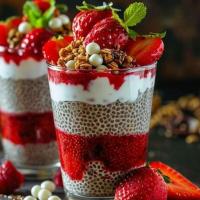 Strawberry and Chia Parfait