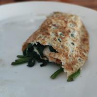 Crepes Spinach and Gorgonzola