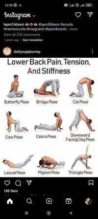 Yoga sup - lower back tension relies 02