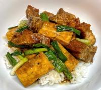 Roast Pork Tofu Rice